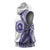Tonga Queen Salote College 100th Years Sleeveless Hoodie White Tonga Kupesi Uniquely Pacific Art - Polynesian Pride