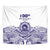 Tonga Queen Salote College 100th Years Tapestry White Tonga Kupesi Uniquely Pacific Art - Polynesian Pride