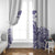 Tonga Queen Salote College 100th Years Window Curtain White Tonga Kupesi Uniquely Pacific Art - Polynesian Pride