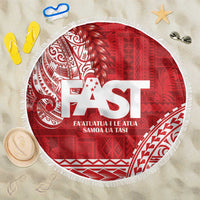 Samoa FAST Beach Blanket Samoan Motif Patterns - Polynesian Pride