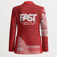 Samoa FAST Blazer Samoan Motif Patterns - Polynesian Pride