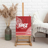 Samoa FAST Canvas Wall Art Samoan Motif Patterns - Polynesian Pride