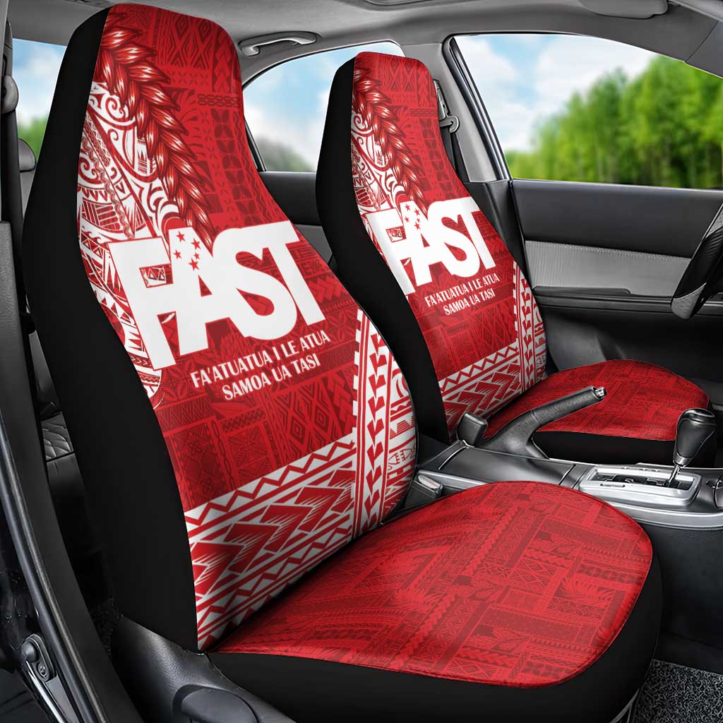 Samoa FAST Car Seat Cover Samoan Motif Patterns - Polynesian Pride