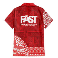 Samoa FAST Family Matching Mermaid Dress and Hawaiian Shirt Samoan Motif Patterns - Polynesian Pride