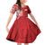 Samoa FAST Family Matching Off Shoulder Short Dress and Hawaiian Shirt Samoan Motif Patterns - Polynesian Pride