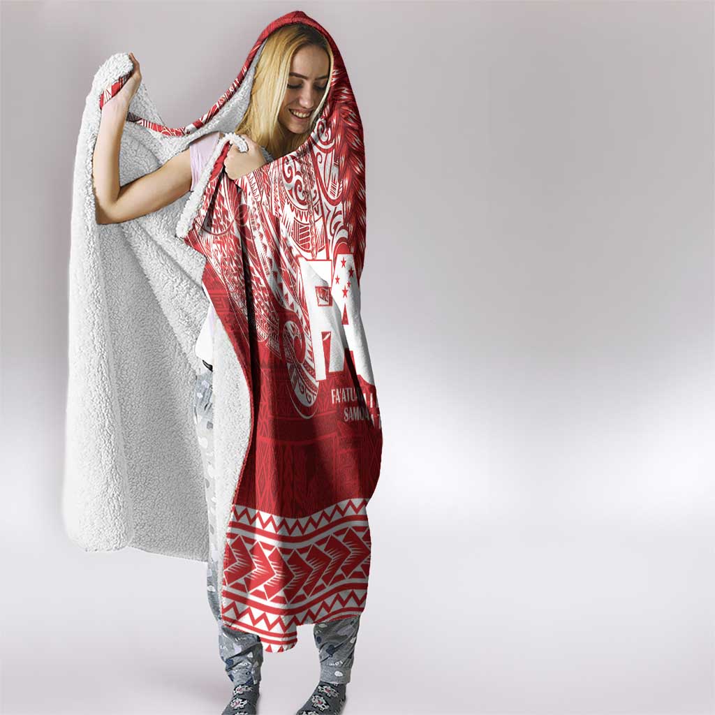 Samoa FAST Hooded Blanket Samoan Motif Patterns - Polynesian Pride