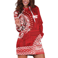 Samoa FAST Hoodie Dress Samoan Motif Patterns - Polynesian Pride