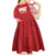 Samoa FAST Kid Short Sleeve Dress Samoan Motif Patterns - Polynesian Pride