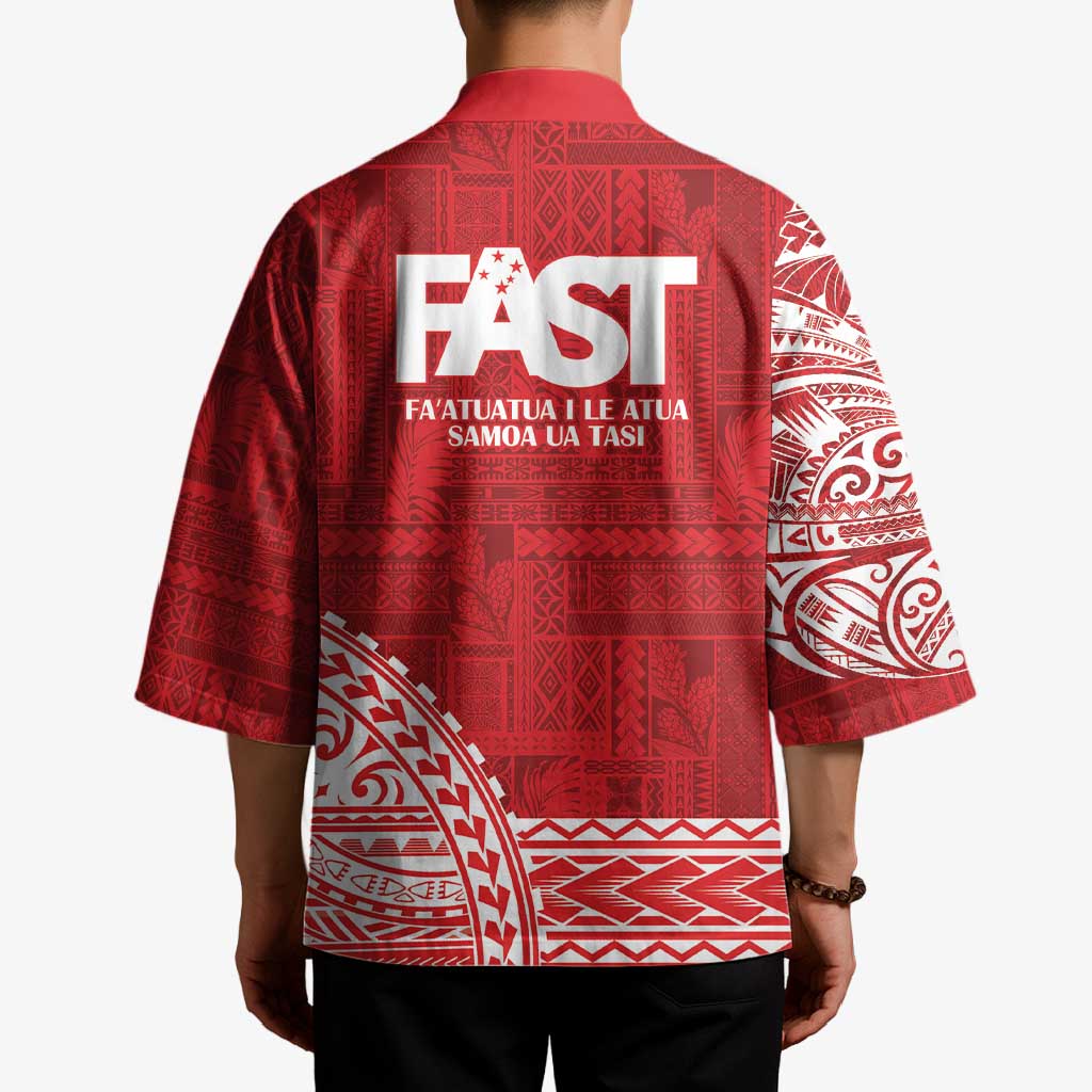 Samoa FAST Kimono Samoan Motif Patterns - Polynesian Pride