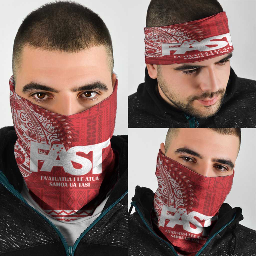 Samoa FAST Neck Gaiter Samoan Motif Patterns - Polynesian Pride