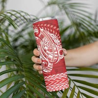 Samoa FAST Skinny Tumbler Samoan Motif Patterns - Polynesian Pride