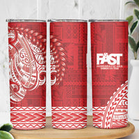 Samoa FAST Skinny Tumbler Samoan Motif Patterns - Polynesian Pride