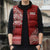 Samoa FAST Sleeveless Puffer Jacket Samoan Motif Patterns - Polynesian Pride