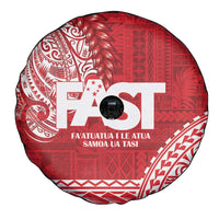 Samoa FAST Spare Tire Cover Samoan Motif Patterns - Polynesian Pride