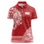 Samoa FAST Women Polo Shirt Samoan Motif Patterns - Polynesian Pride