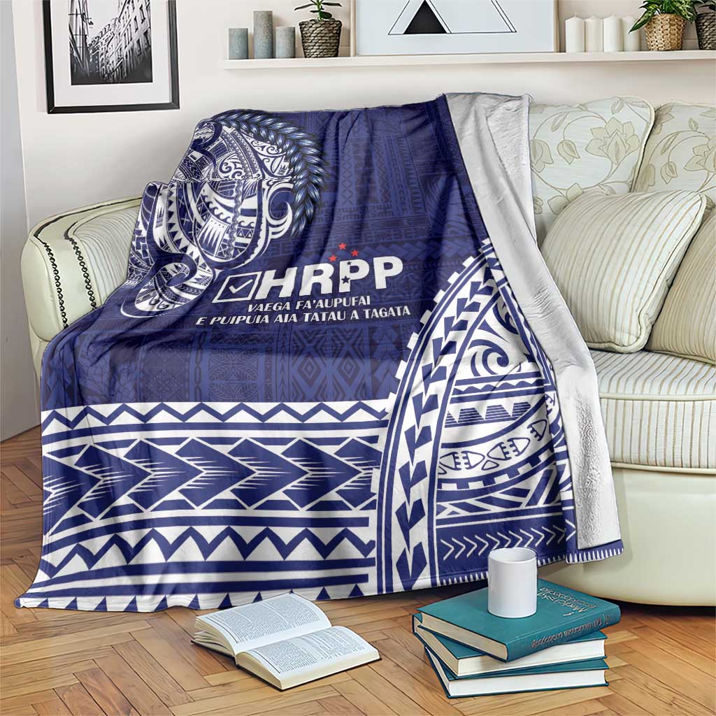 Samoa HRPP Blanket Samoan Motif Patterns - Polynesian Pride