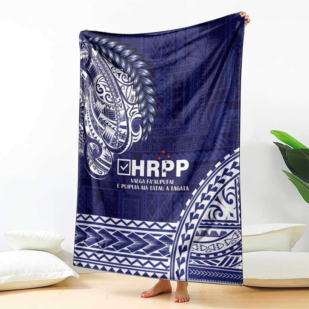 Samoa HRPP Blanket Samoan Motif Patterns - Polynesian Pride