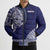 Samoa HRPP Bomber Puffer Jacket Samoan Motif Patterns - Polynesian Pride