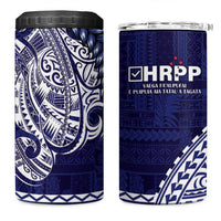 Samoa HRPP 4 in 1 Can Cooler Tumbler Samoan Motif Patterns - Polynesian Pride