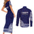 Samoa HRPP Couples Matching Short Sleeve Bodycon Dress and Long Sleeve Button Shirt Samoan Motif Patterns - Polynesian Pride