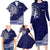 Samoa HRPP Family Matching Long Sleeve Bodycon Dress and Hawaiian Shirt Samoan Motif Patterns - Polynesian Pride