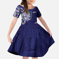 Samoa HRPP Family Matching Mermaid Dress and Hawaiian Shirt Samoan Motif Patterns - Polynesian Pride