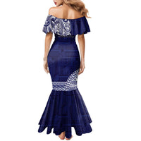 Samoa HRPP Family Matching Mermaid Dress and Hawaiian Shirt Samoan Motif Patterns - Polynesian Pride