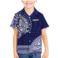 Samoa HRPP Family Matching Mermaid Dress and Hawaiian Shirt Samoan Motif Patterns - Polynesian Pride