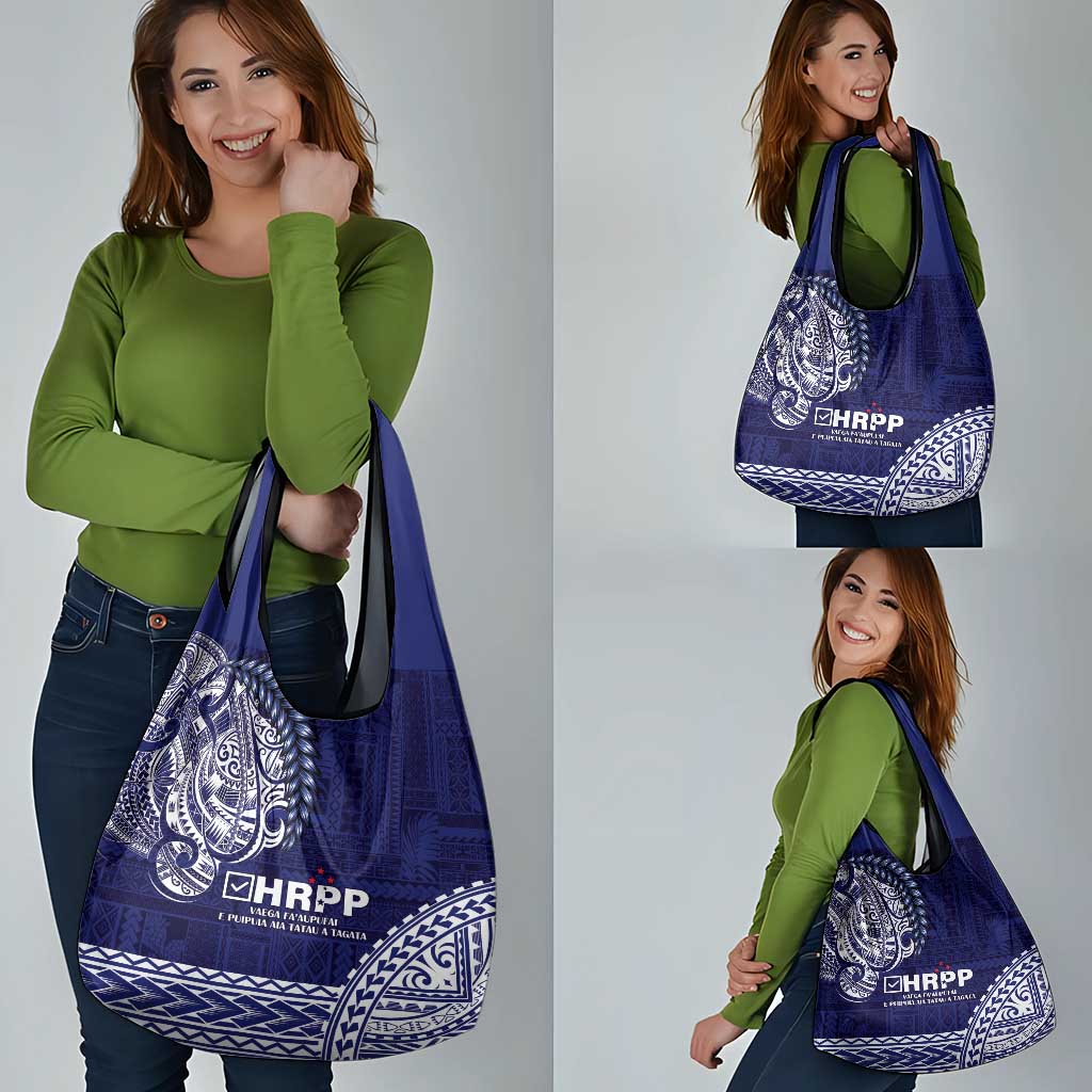 Samoa HRPP Grocery Bag Samoan Motif Patterns - Polynesian Pride