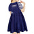 Samoa HRPP Kid Short Sleeve Dress Samoan Motif Patterns - Polynesian Pride