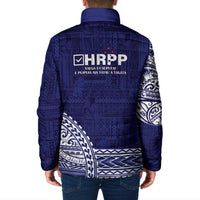 Samoa HRPP Padded Jacket Samoan Motif Patterns - Polynesian Pride