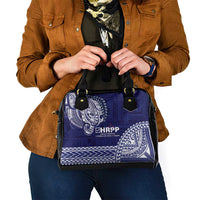 Samoa HRPP Shoulder Handbag Samoan Motif Patterns - Polynesian Pride