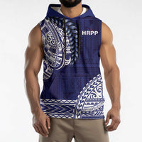 Samoa HRPP Sleeveless Hoodie Samoan Motif Patterns - Polynesian Pride