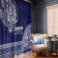 Samoa HRPP Window Curtain Samoan Motif Patterns - Polynesian Pride