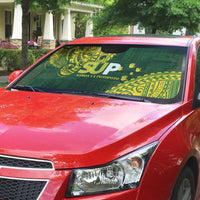 Samoa SUP Auto Sun Shade Samoan Motif Patterns - Polynesian Pride