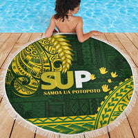 Samoa SUP Beach Blanket Samoan Motif Patterns - Polynesian Pride
