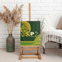 Samoa SUP Canvas Wall Art Samoan Motif Patterns - Polynesian Pride