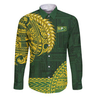 Samoa SUP Family Matching Mermaid Dress and Hawaiian Shirt Samoan Motif Patterns - Polynesian Pride