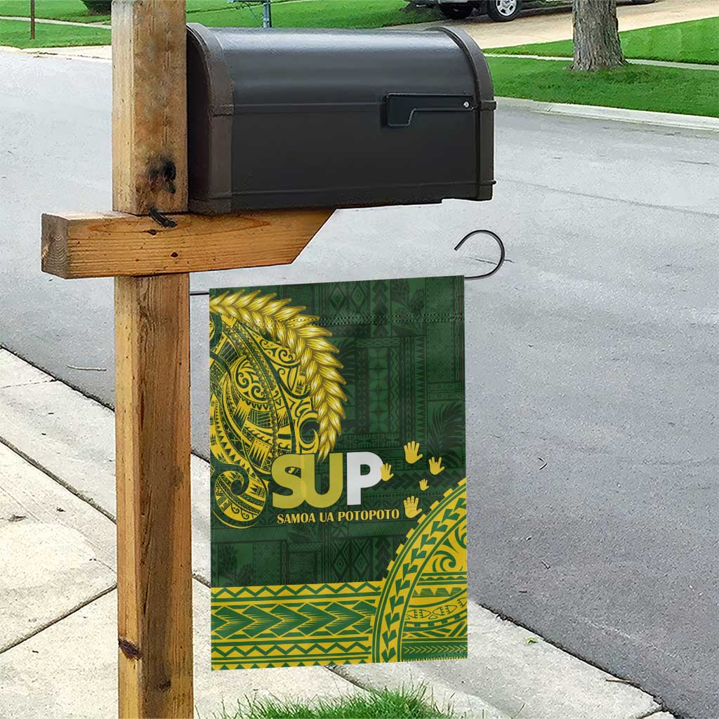 Samoa SUP Garden Flag Samoan Motif Patterns - Polynesian Pride