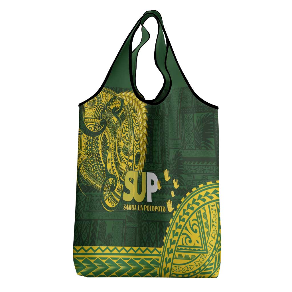 Samoa SUP Grocery Bag Samoan Motif Patterns - Polynesian Pride