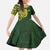 Samoa SUP Kid Short Sleeve Dress Samoan Motif Patterns - Polynesian Pride