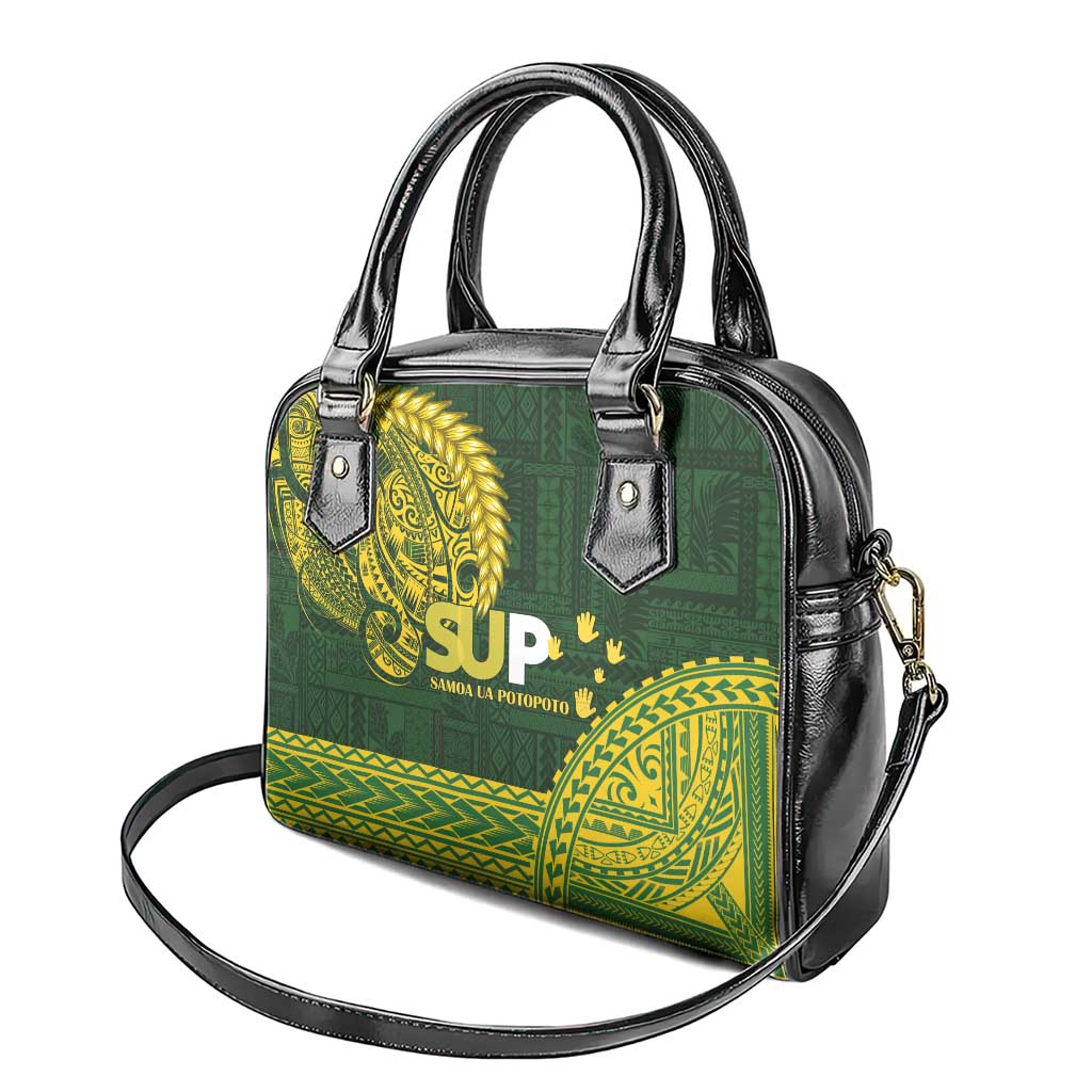 Samoa SUP Shoulder Handbag Samoan Motif Patterns - Polynesian Pride