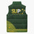 Samoa SUP Sleeveless Puffer Jacket Samoan Motif Patterns - Polynesian Pride