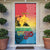 Personalised Torba PNG Day Door Cover Oro Tapa Pattern - Polynesian Pride