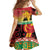 Personalised Torba PNG Day Family Matching Long Sleeve Bodycon Dress and Hawaiian Shirt Oro Tapa Pattern - Polynesian Pride