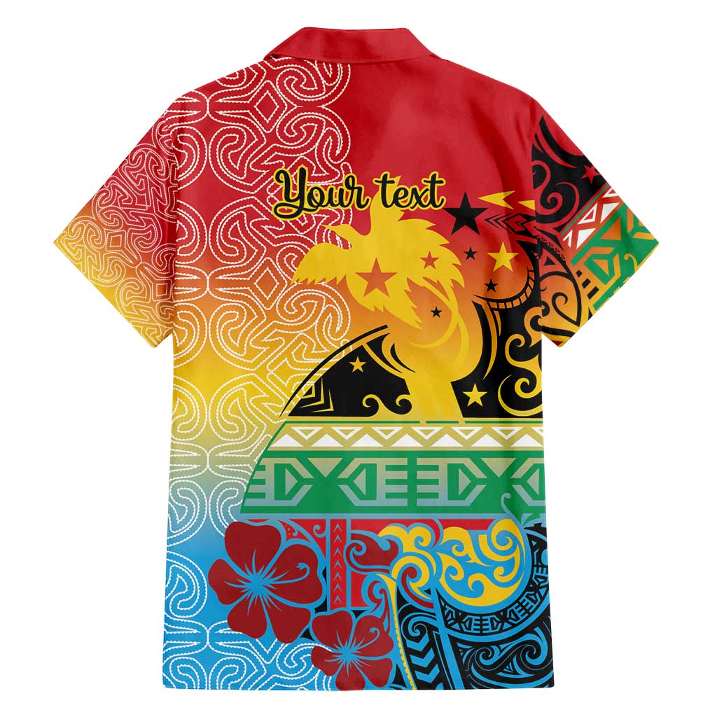 Personalised Torba PNG Day Family Matching Puletasi and Hawaiian Shirt Oro Tapa Pattern - Polynesian Pride