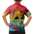 Personalised Torba PNG Day Family Matching Short Sleeve Bodycon Dress and Hawaiian Shirt Oro Tapa Pattern - Polynesian Pride
