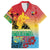 Personalised Torba PNG Day Family Matching Summer Maxi Dress and Hawaiian Shirt Oro Tapa Pattern - Polynesian Pride