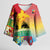 Personalised Torba PNG Day Kimono Sleeve Blouse Oro Tapa Pattern - Polynesian Pride
