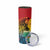 Personalised Torba PNG Day Skinny Tumbler Oro Tapa Pattern - Polynesian Pride